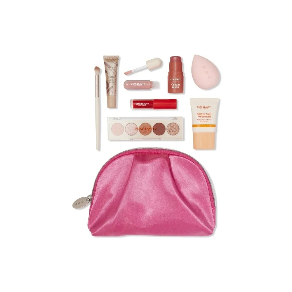 ULTA Beauty Collection Makeup‎ Bag Set Lip Gloss Eyeshadow Palette
